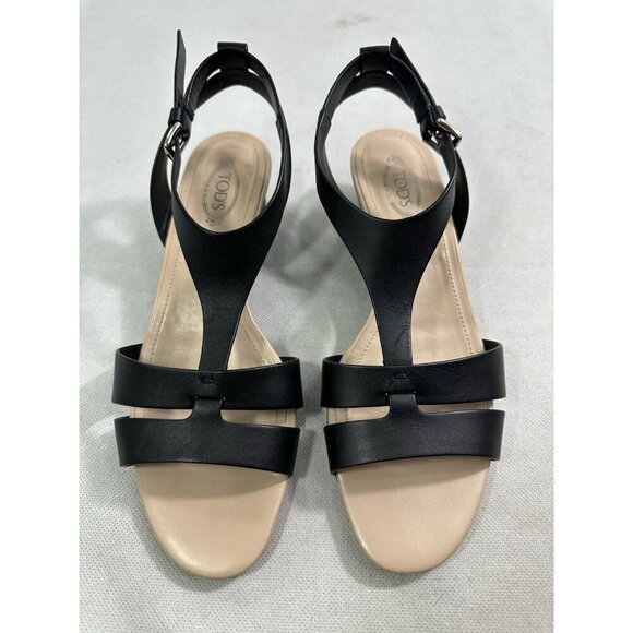 Tod's Adjustable Buckle Cinturino Sandals Women’s 8.5 Read - Picture 2 of 12